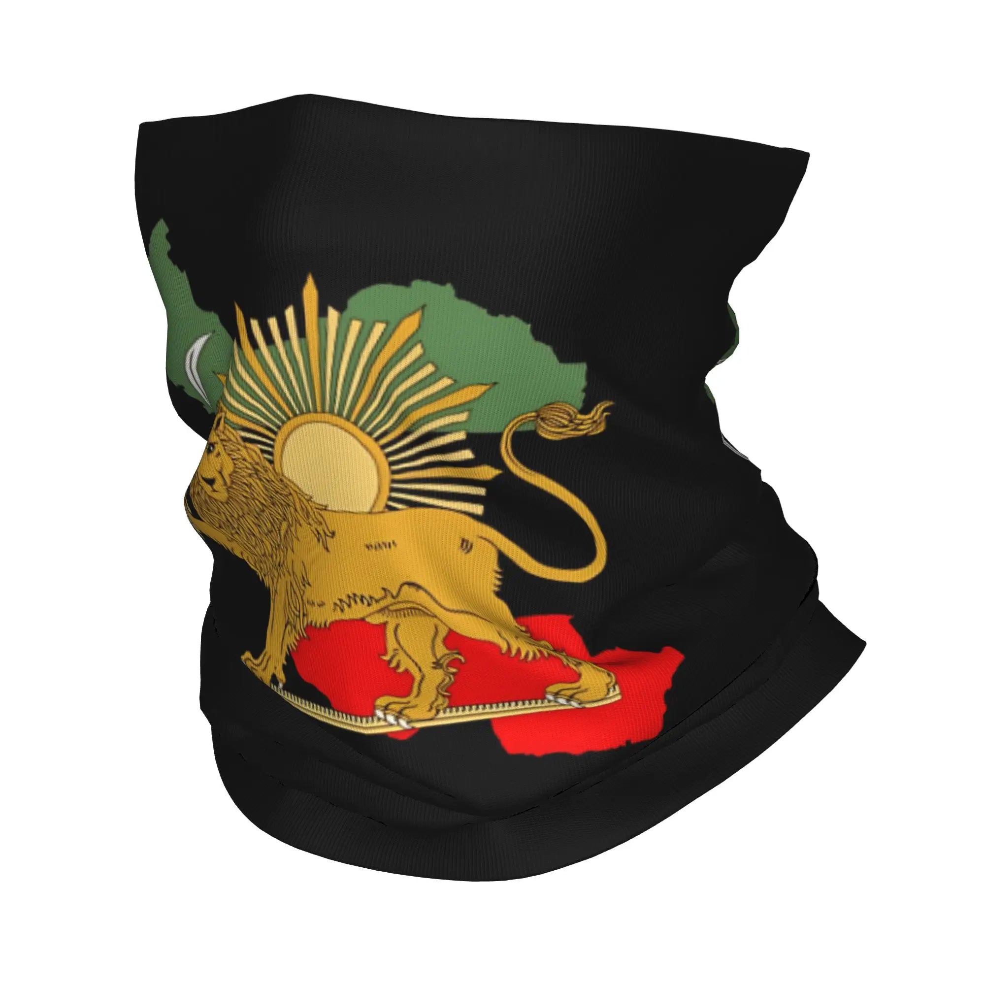 Flag of Lion Iran Bandana mask