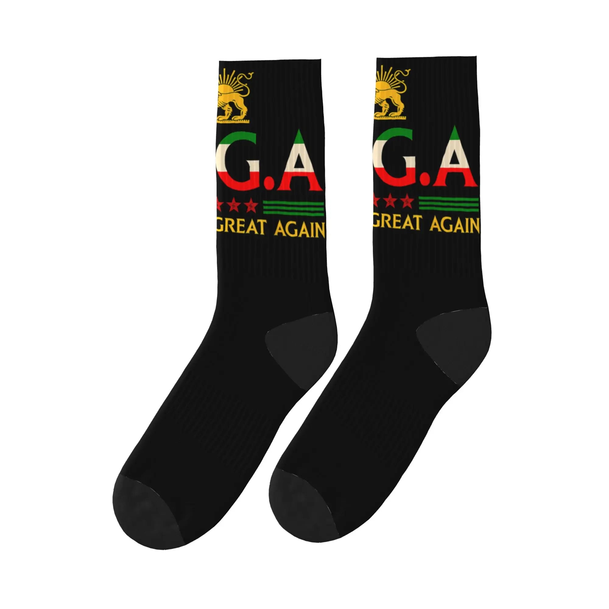 Make Persia Great Again Shah of Iran Flag Stockings