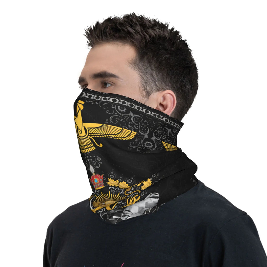 Flag of Lion Iran Bandana mask