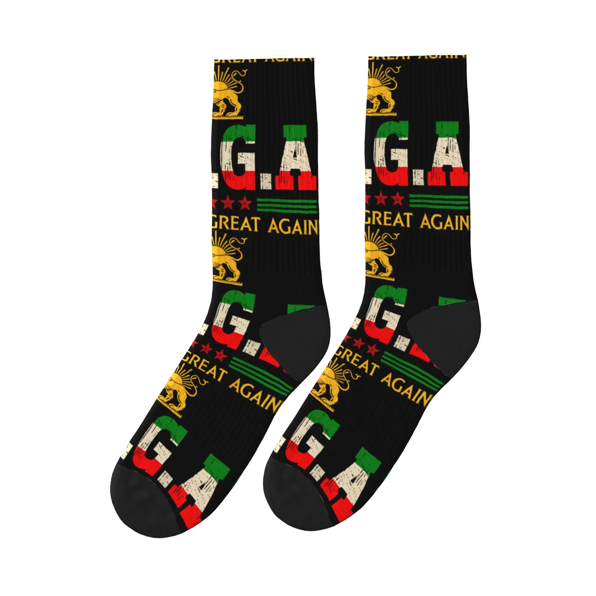 Make Persia Great Again Shah of Iran Flag Stockings
