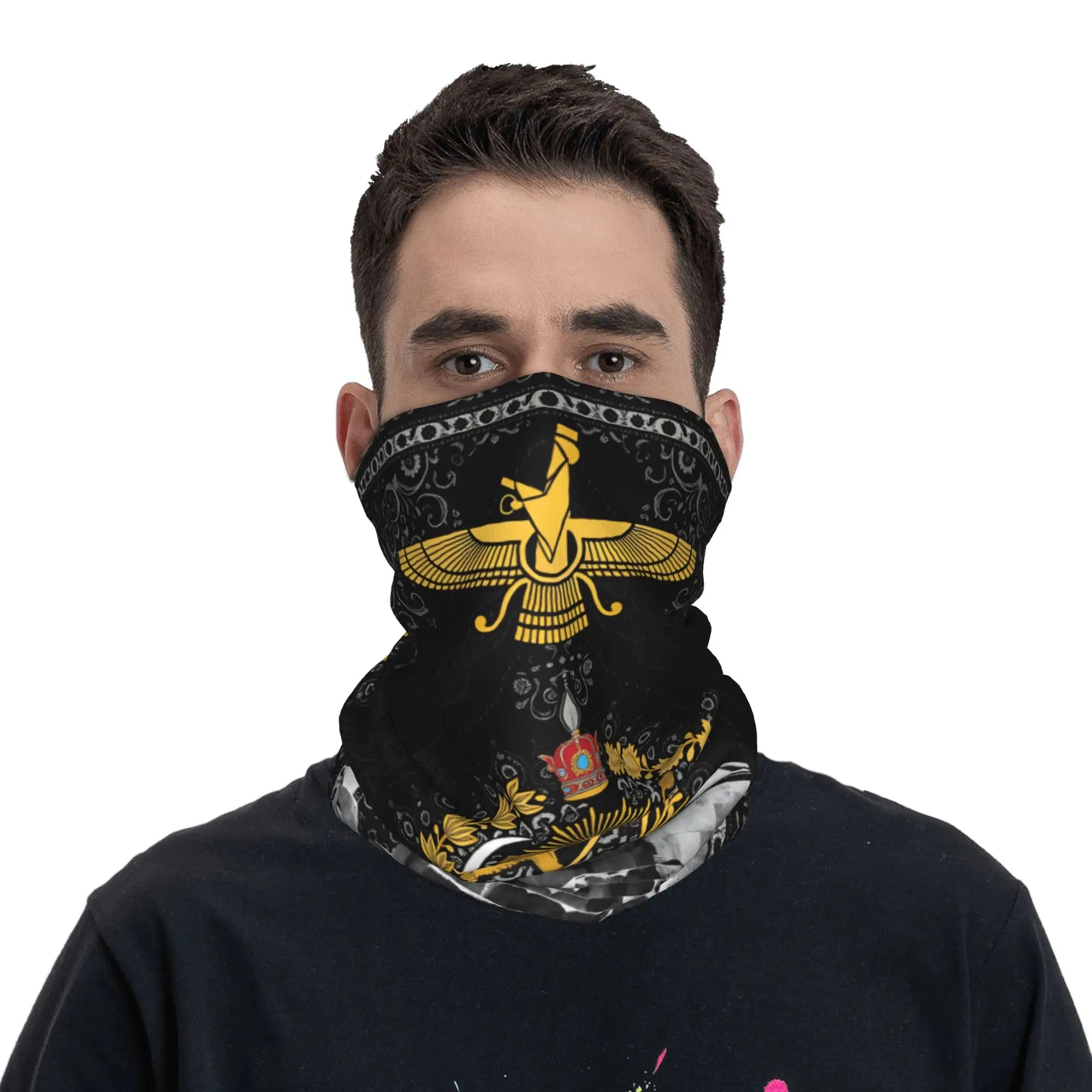 Flag of Lion Iran Bandana mask