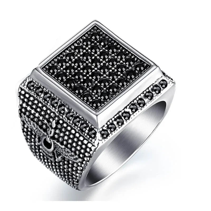 Vintage Men's Ring Persian Iran Farvahar Farohar Zoroastrian