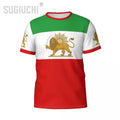 Lion And Sun Flag Of Iran 3D T-shirts For Men Women