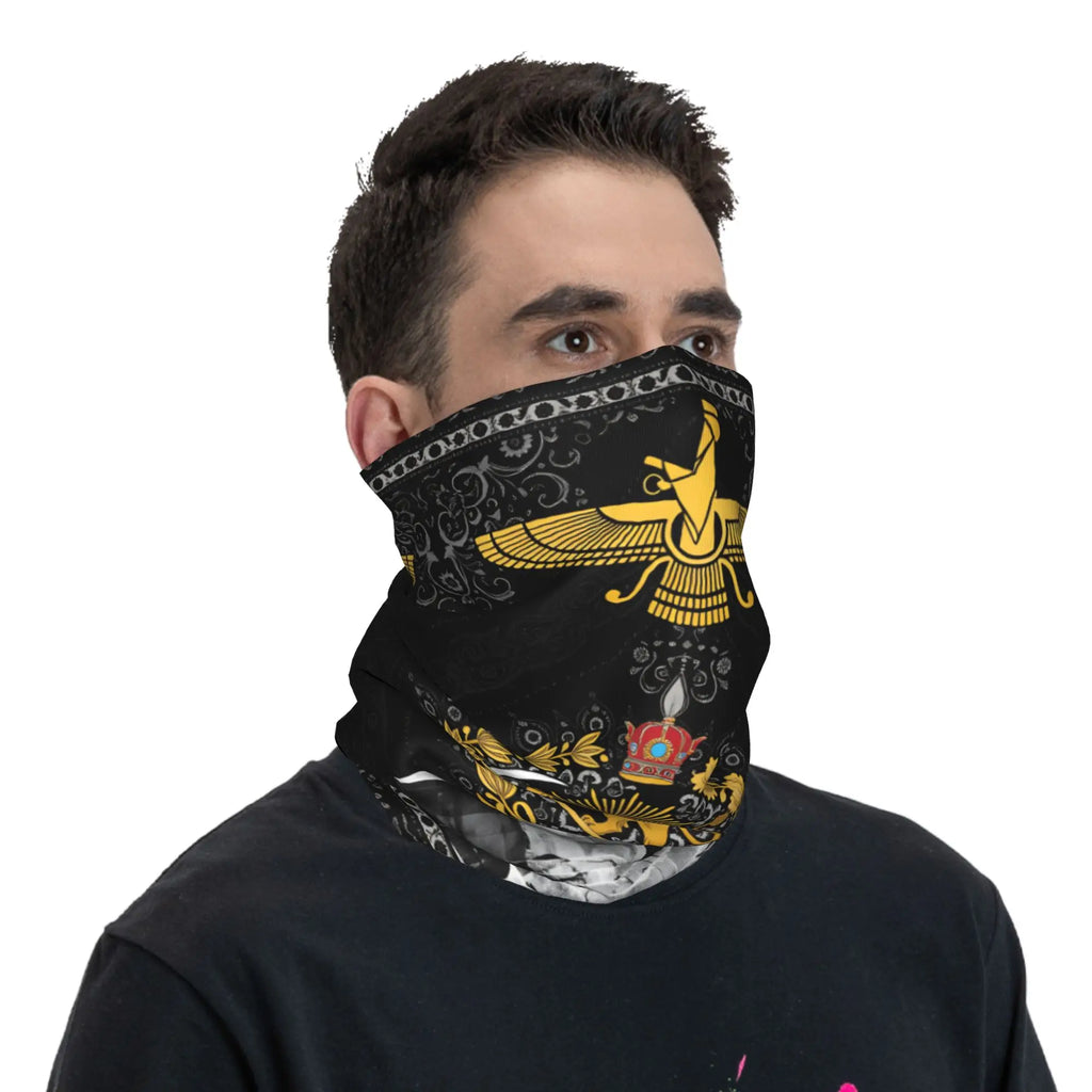 Flag of Lion Iran Bandana mask
