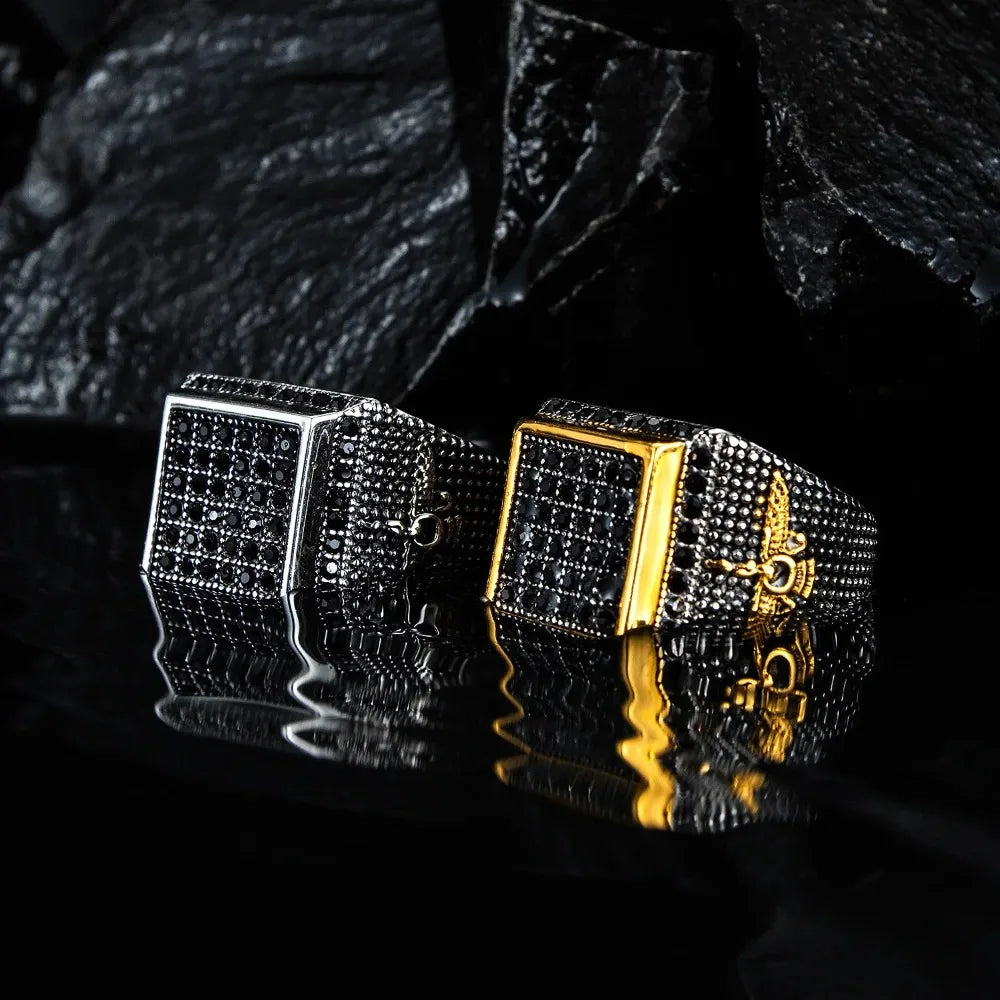Vintage Men's Ring Persian Iran Farvahar Farohar Zoroastrian