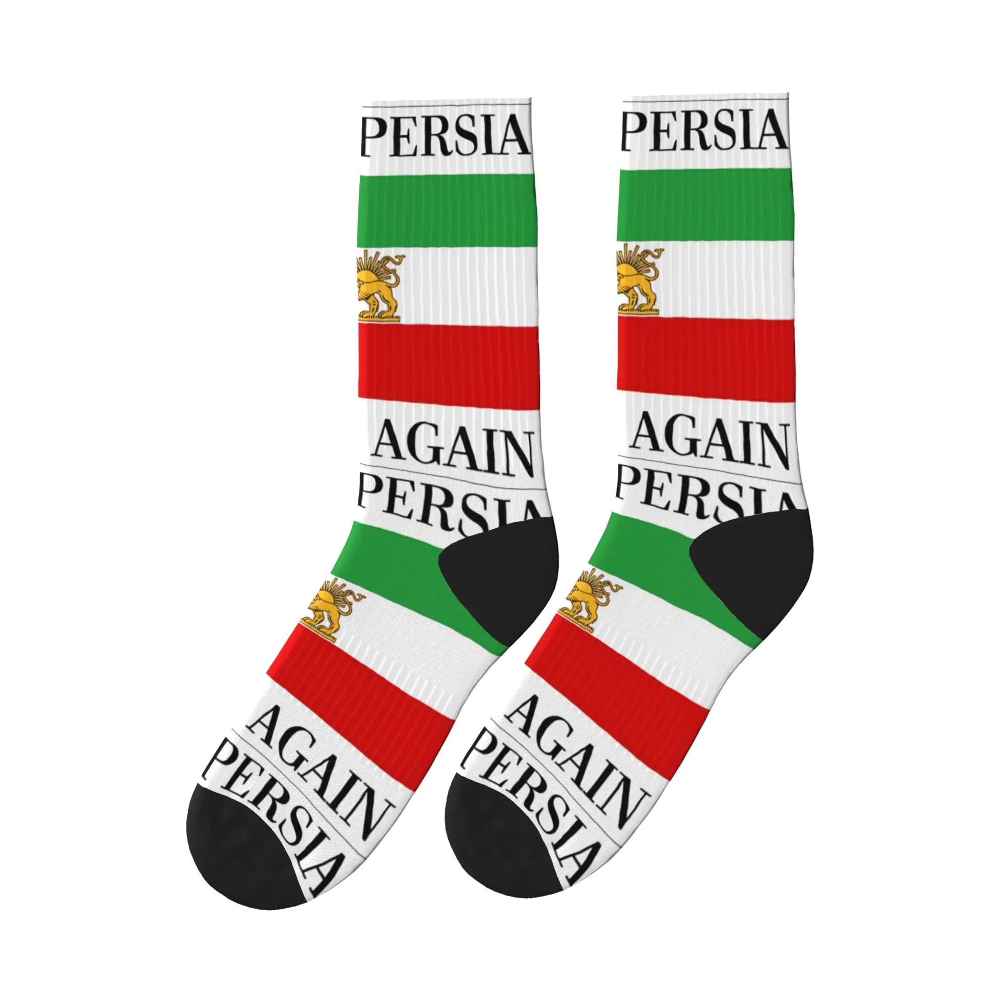 Make Persia Great Again Shah of Iran Flag Stockings